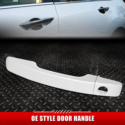 Для 14-19 Soul Хромированная наружная ручка передней левой двери со стороны водителя с замочной скважиной