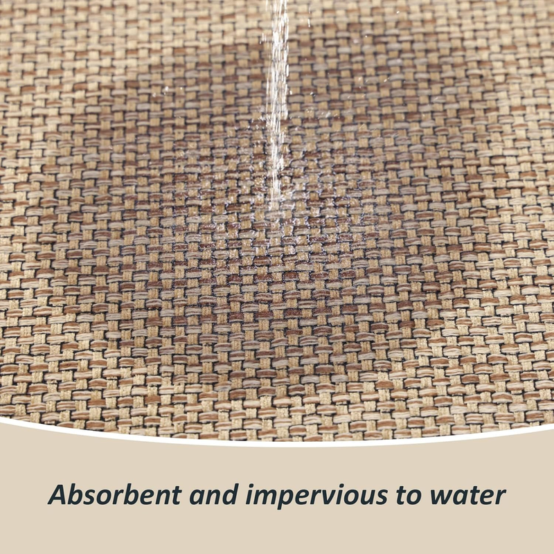 Kitchen Mats Set of 2, Non-Slip Comfort Mat, Absorbent Surface with Waterproof B