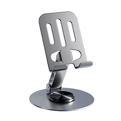 360° Rotating Metal Phone Stand Tablet Desk Holder Fits for iPhone iPad Samsung