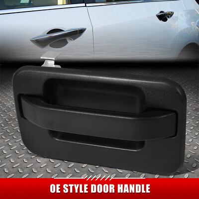 ДЛЯ 04-14 FORD F150 LOBO ЧЕРНАЯ ТЕКСТУРИРОВАННАЯ НАРУЖНАЯ ДВЕРНАЯ РУЧКА СО СТОРОНЫ ПЕРЕДНЕГО ПАССАЖИРА