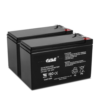 2 (Pack) 12v 8ahfor APC BackUPS Pro 280PNP 500CLR Battery