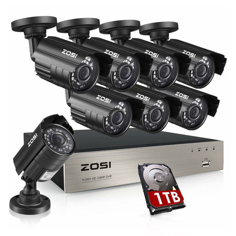 Cctv Dvr 1tb Hard Drive +
