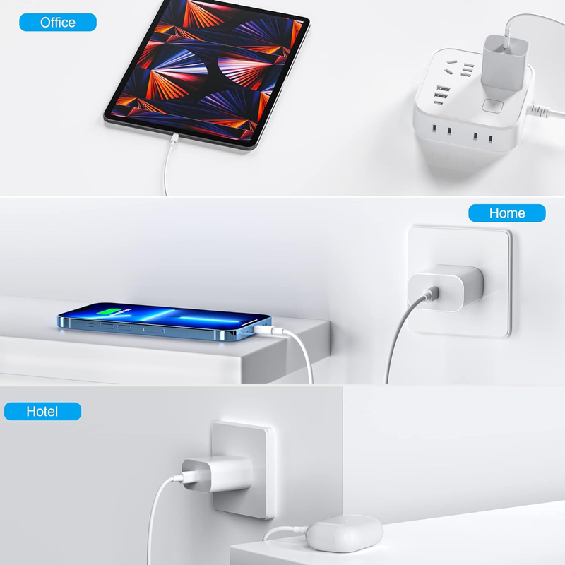 USBC Charger Block for iPhone 16 Charging Plug,MFI Certified Fast USB C Wall Cub