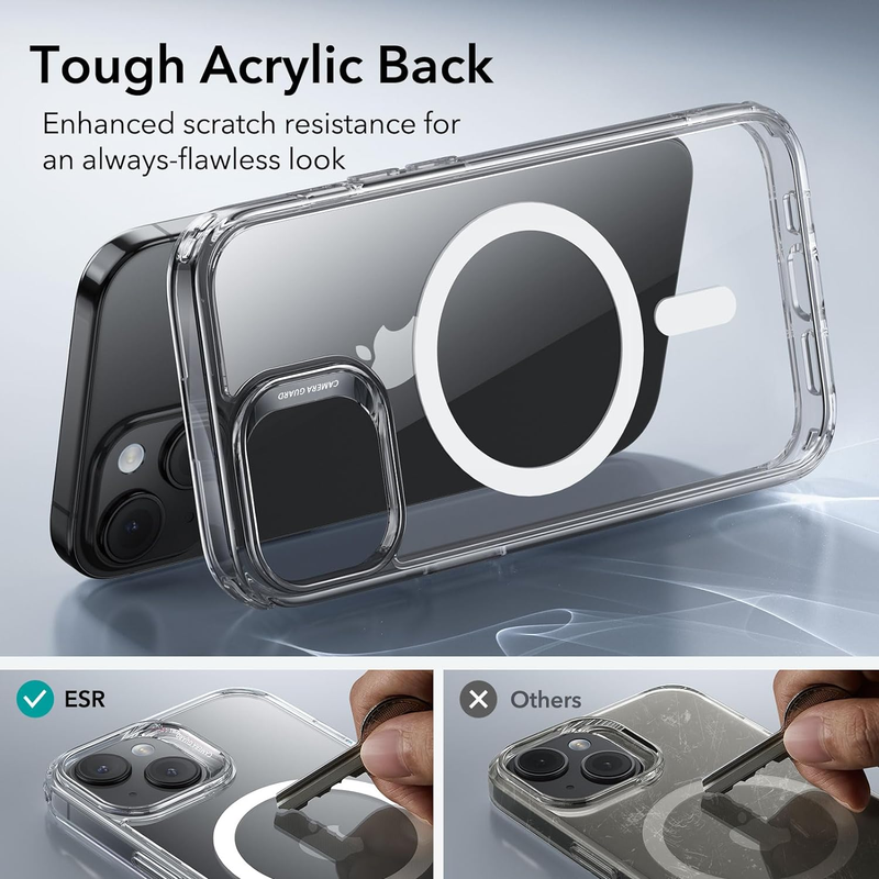 for iPhone 15 Case Compatible with MagSafe, Strong Magnetic Anti-Scratch Shockpr