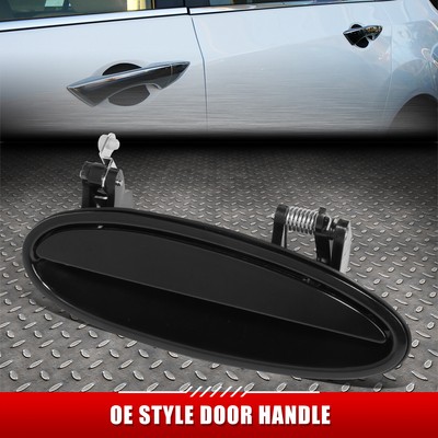 ДЛЯ 97-05 CENTURY IMPALA CUTLASS MALIBU ЧЕРНАЯ ГЛАДКАЯ РУЧКА ТЯГИ ЗАДНЕЙ ПРАВОЙ ДВЕРИ