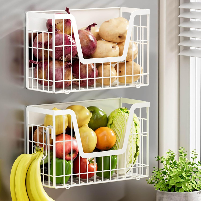 Magnetic Shelf for Fridge Refrigerator Kitchen Organizer Storage