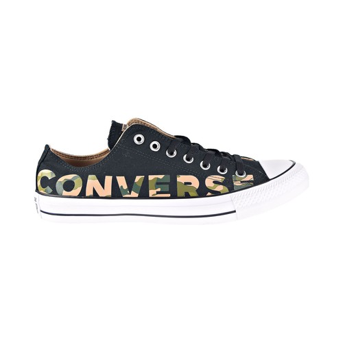 Мужские туфли Converse Chuck Taylor All Star Ox Camo Print черные-мульти 166234F