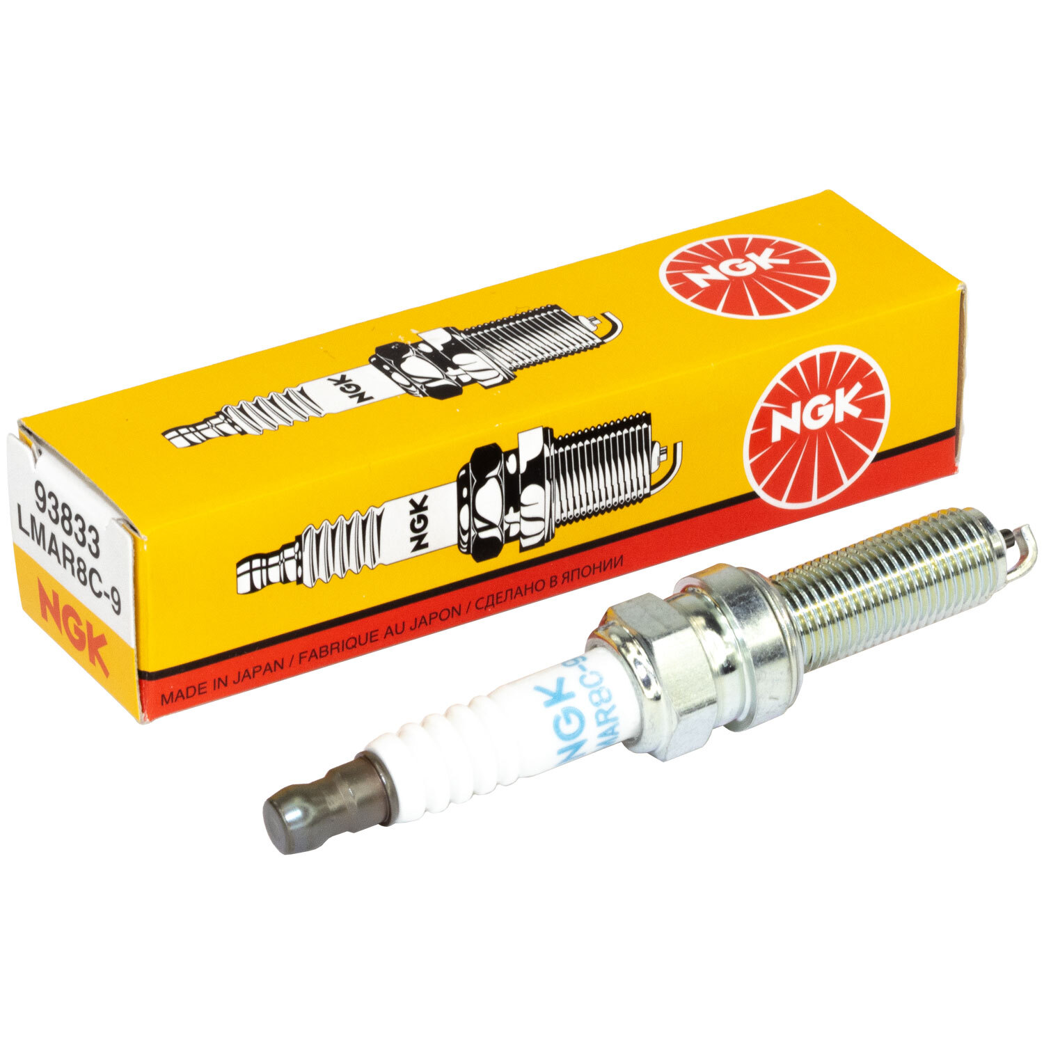 Zündkerze NGK LMAR8C-9 für Husqvarna Nuda 900 R ABS A700 A B Baujahr 2012-2015