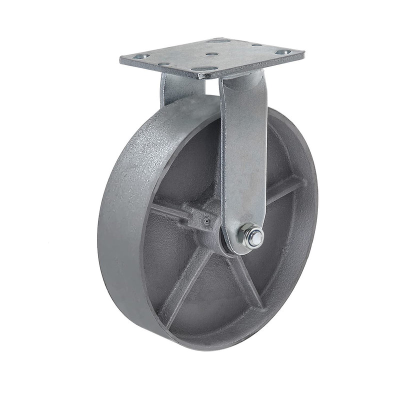 Heavy Duty Caster Steel Cast Iron Wheel, Tool Box and Workbench Swivel Caster 13