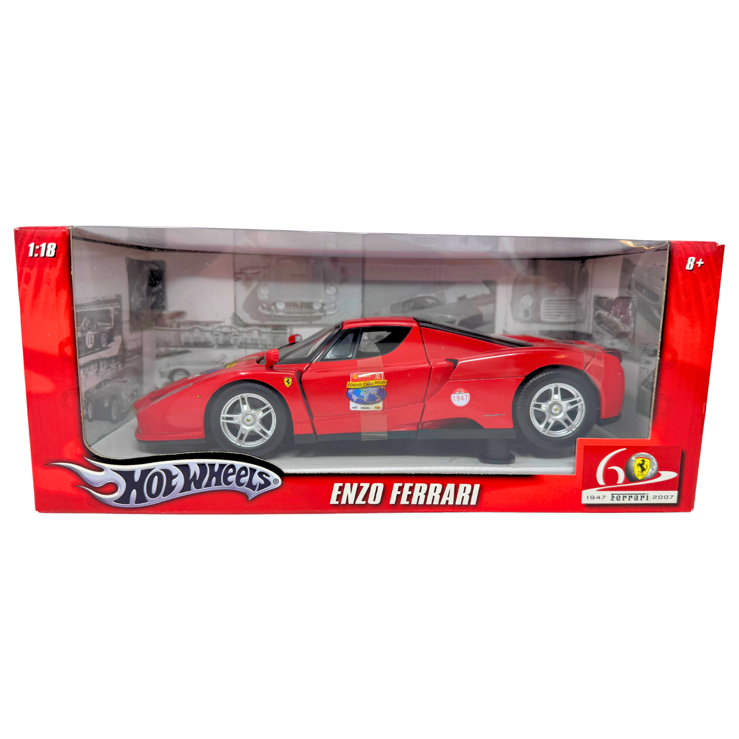 その他 HOT WHEELS ENZO FERRARI 1/18 Hot Wheels Enzo Ferrari 1:18 Diecast 60th Anniversary 1947