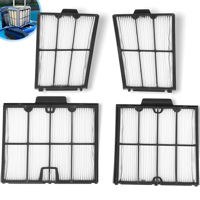 For Dolphin Pool Cleaner Ultra Fine Filter Panel Cartridge Kit 4 Pack 9991467-R4