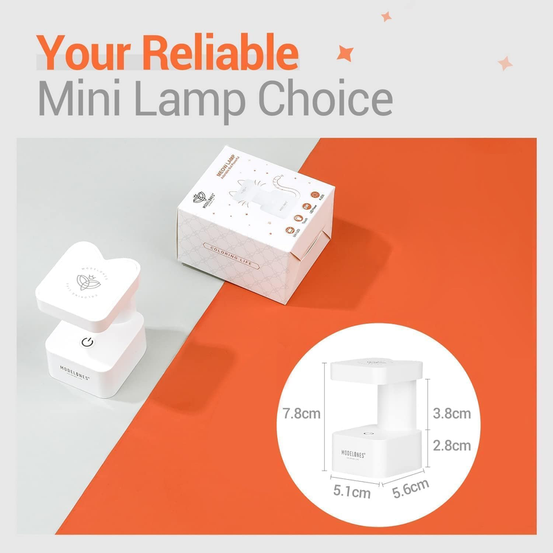 UV Nail Light,  Innovative UV Led Nail Lamp, Mini Gel Nails Lamp for Gel Polish,