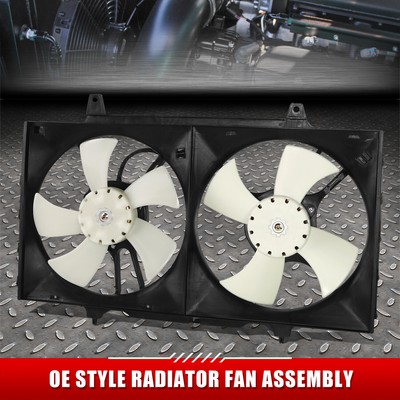 Для 93-97 Nissan Altima 2.4L Двигатель L4 OE в стиле OE Вентилятор охлаждения радиатора в сборе