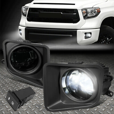 ДЛЯ 14-21 ПРОЕКТОРА TOYOTA TUNDRA СВЕТОДИОДНЫЕ ПРОТИВОТУМАННЫЕ ФАРЫ ДАЛЬНЕГО СВЕТА с РАМКАМИ + ПЕРЕКЛЮЧАТЕЛЬ ЗАКОПЧЕННЫЙ