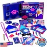 GirlZone Ultimate Secret Agent Writing Set, Exciting Spy Kit and Stationery for Girls with Spy Pen, Themed Stationery Paper and Fun Toys, Birthday, Easter Gifts for Kids