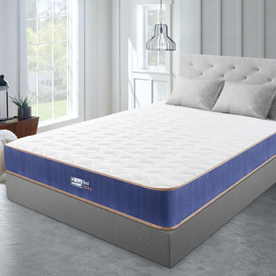 Long single mattress cheap in a box