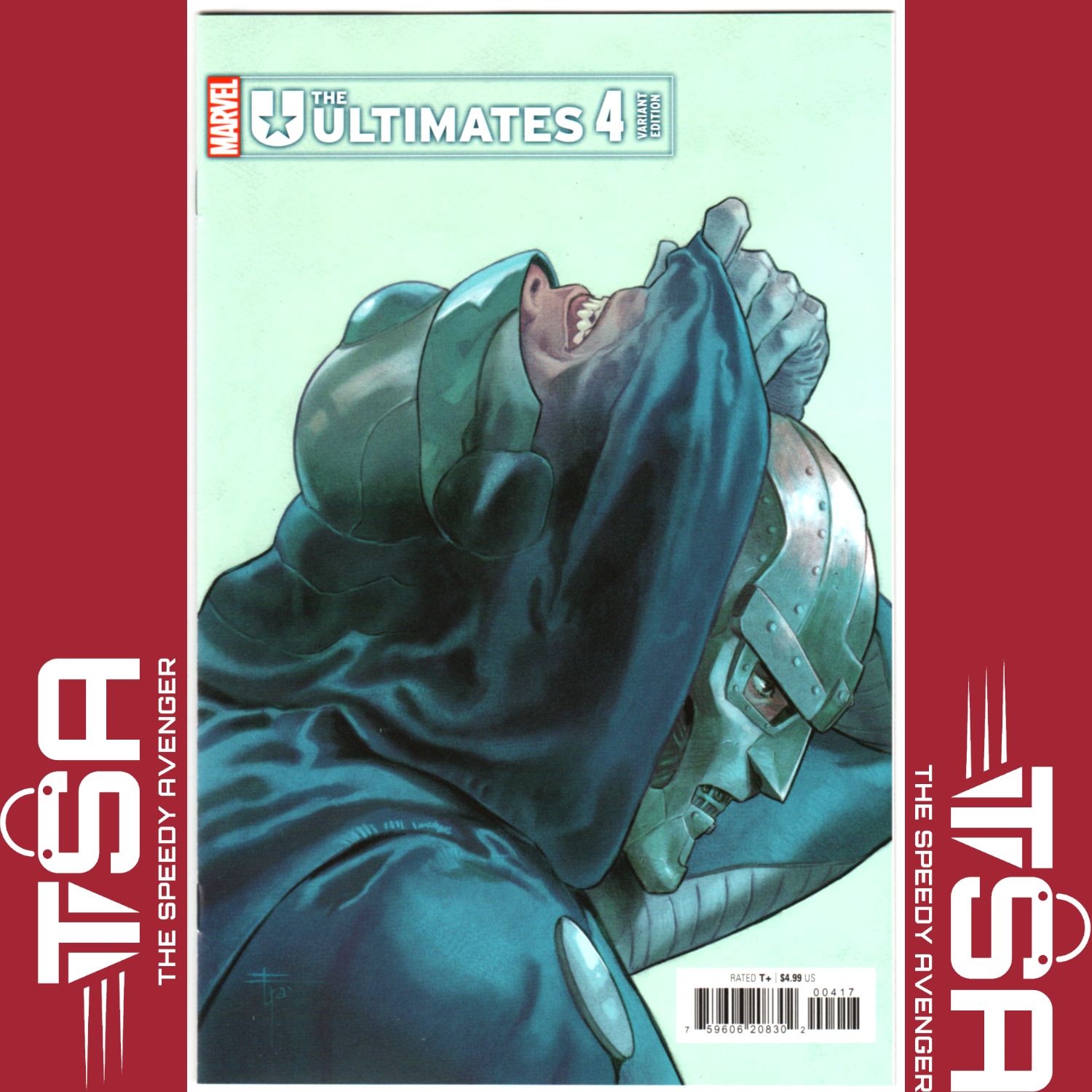 THE ULTIMATES #4 (Vol 6)  Francesco Mobili 1:25 Incentive Ratio Variant DOOM!