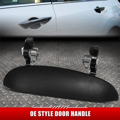 ДЛЯ 95-01 CHEVY/GEO METRO ЧЕРНАЯ ТЕКСТУРИРОВАННАЯ НАРУЖНАЯ РУЧКА ПЕРЕДНЕЙ/ЗАДНЕЙ ПРАВОЙ БОКОВОЙ ДВЕРИ
