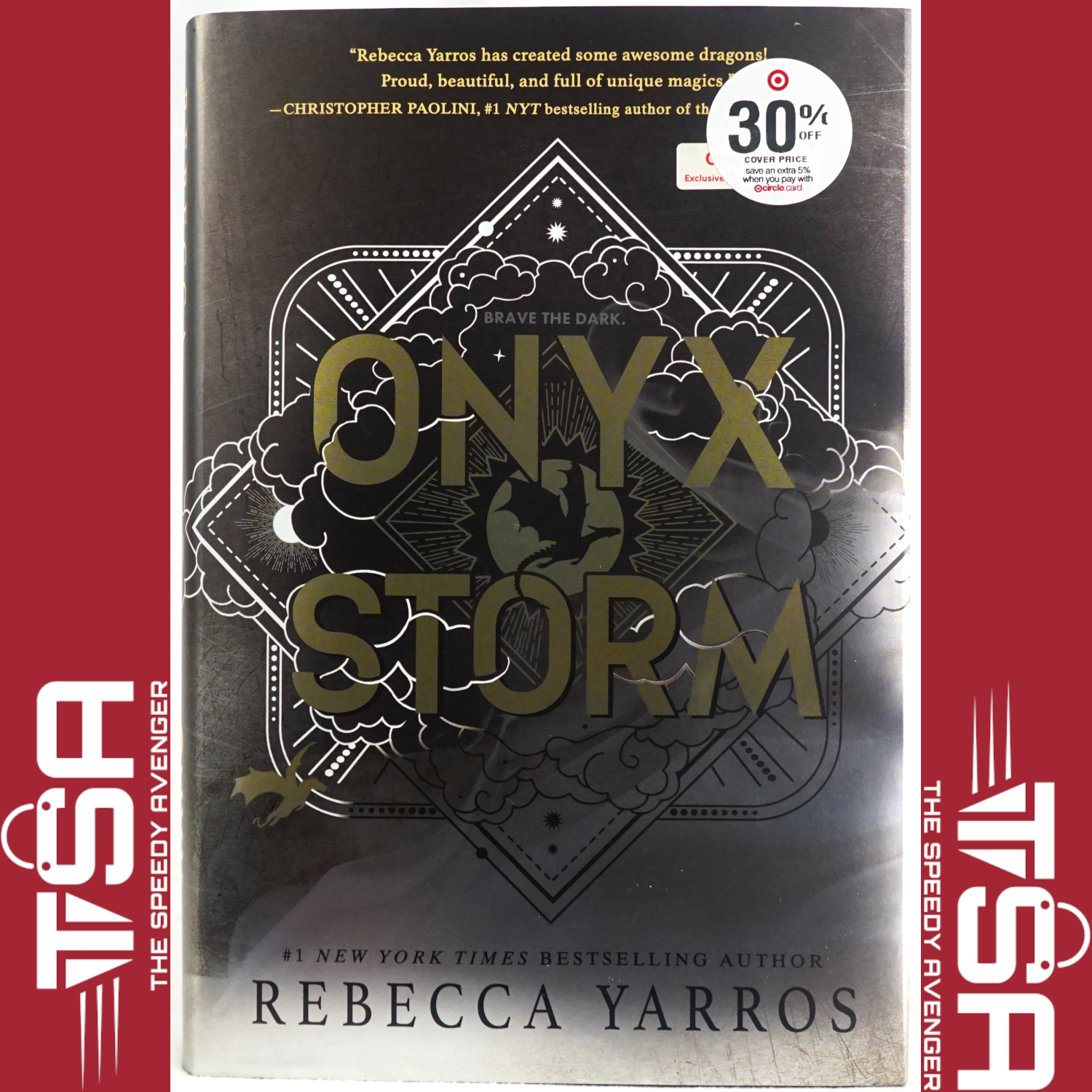 Onyx Storm - Target Exclusive Collector's Edition by Rebecca Yarros (Hardcover)