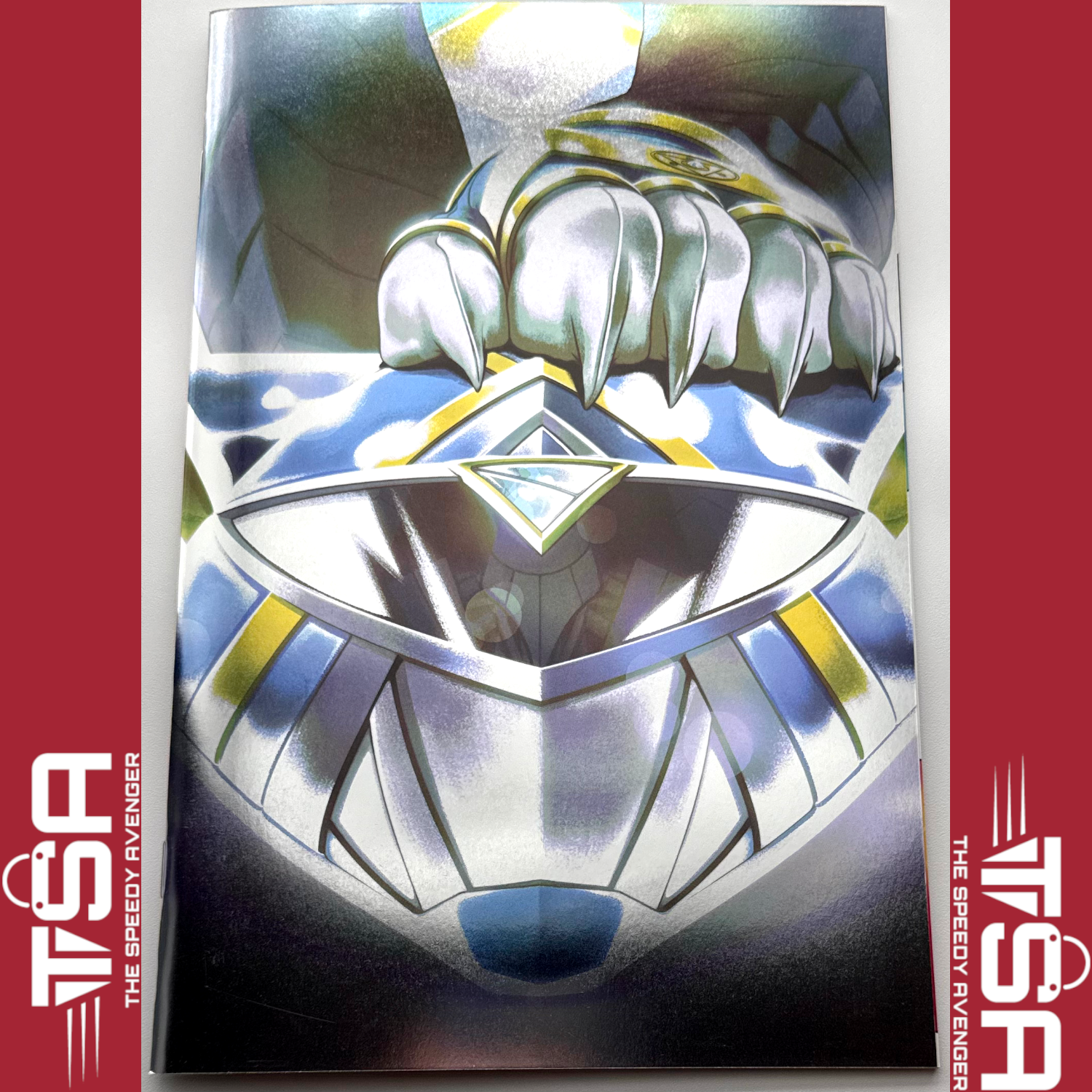 POWER RANGERS INFINITY #1 Goni Montes Helmet Foil Variant 2024 BOOM! Studios