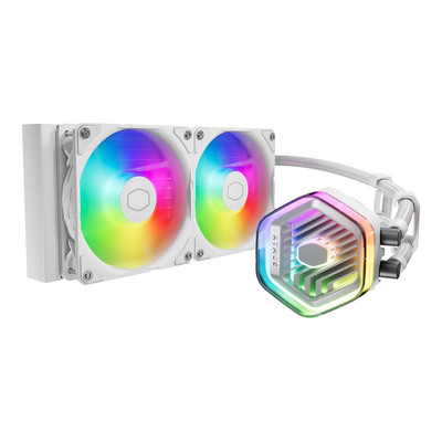 Cooler Master 240 Atmos White High Performance Close-Loop AIO Liquid Cooler, R9|