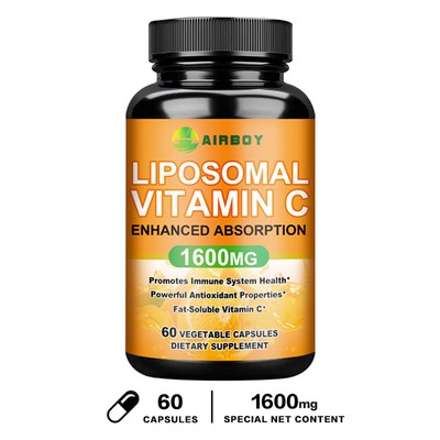Liposomal Vitamin C 1600mg - High Absorption Liposomal Immune Support Booster