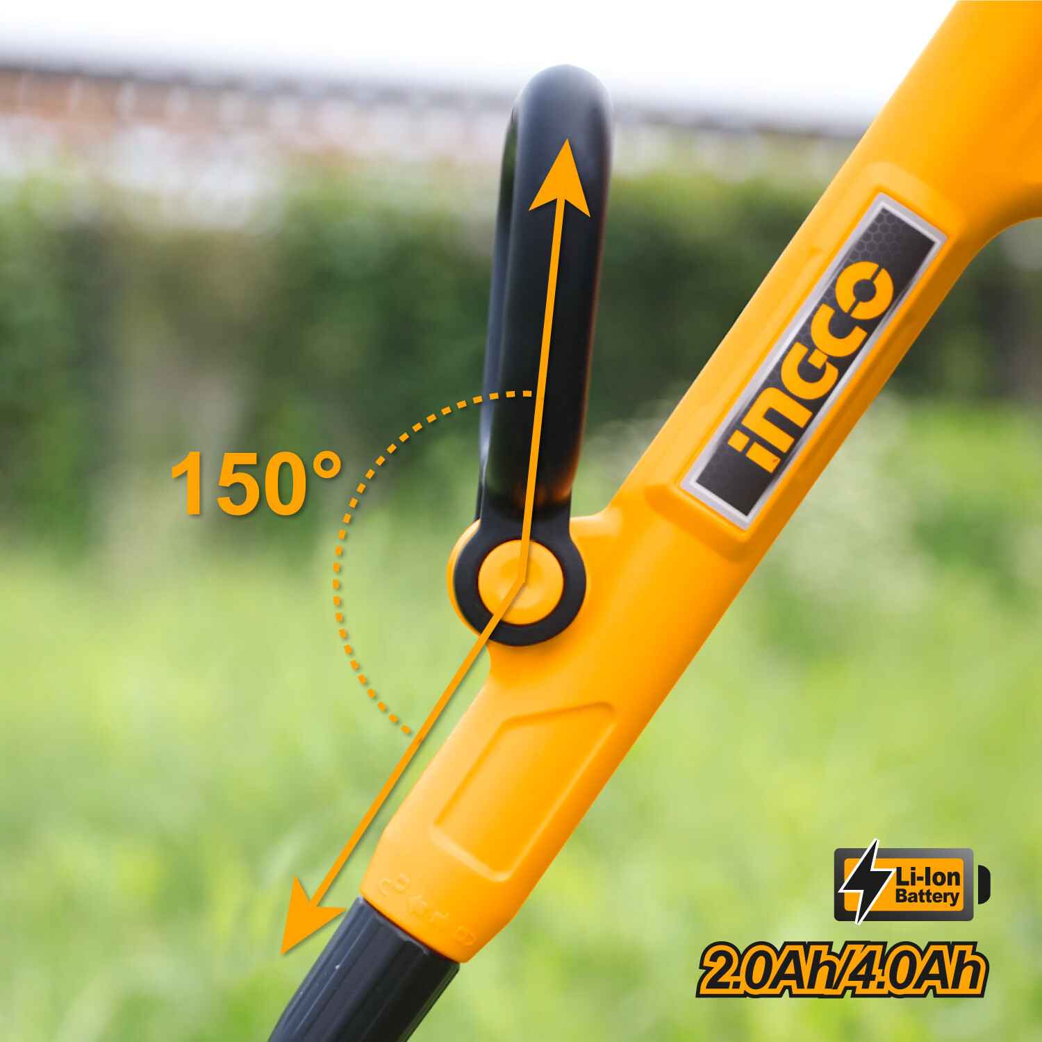 INGCO Grass Trimmer Cordless 20V Lithium Lawn Edge Brush String Cutter Garden eBay