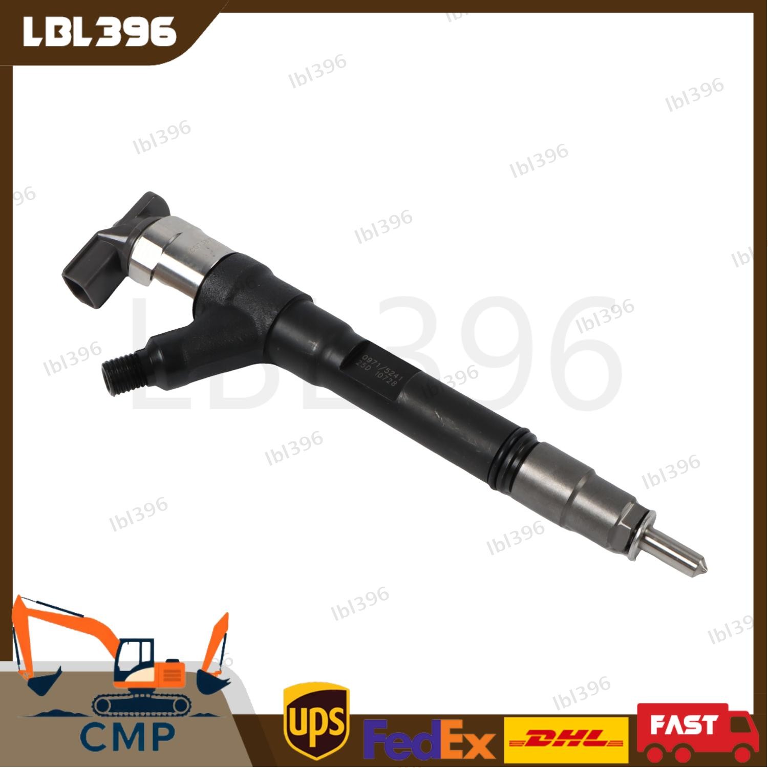 295050-0971 Fuel Injector 8-98163524-1 for Isuzu 4LE2 Kobelco