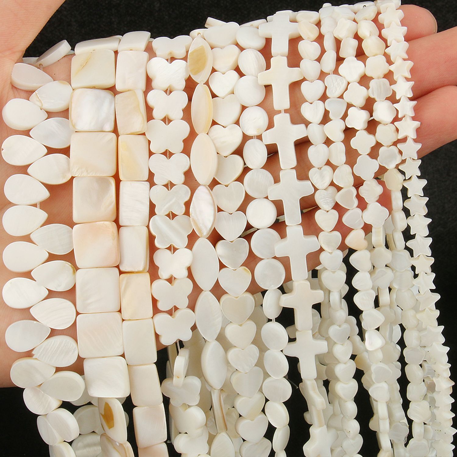 YVMINネックレス Heart Shell Pearl Tassel Bear Paradise / Heart Shell Pearl Tassel Bear Necklace – YVMIN