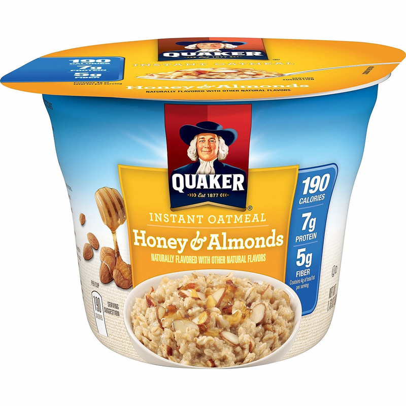 Quaker Instant Oatmeal Variety Pack (1.68 Oz. Cup, 12 Ct.)