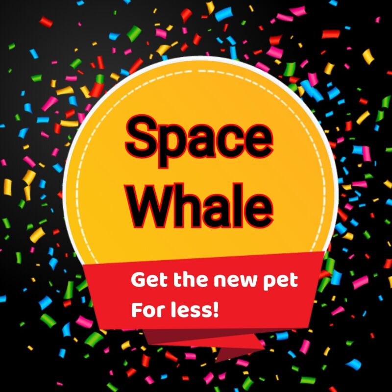 ADOPT ME NEW PET SPACE WHALE  - any quantity AND NFR’s