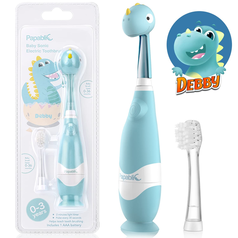 For Ages 1-3 Years, Baby Electric Toothbrush W