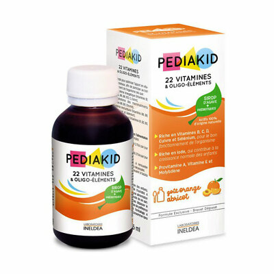 Pediakid syrup: 22 Vitamins and Trace elements -125ml