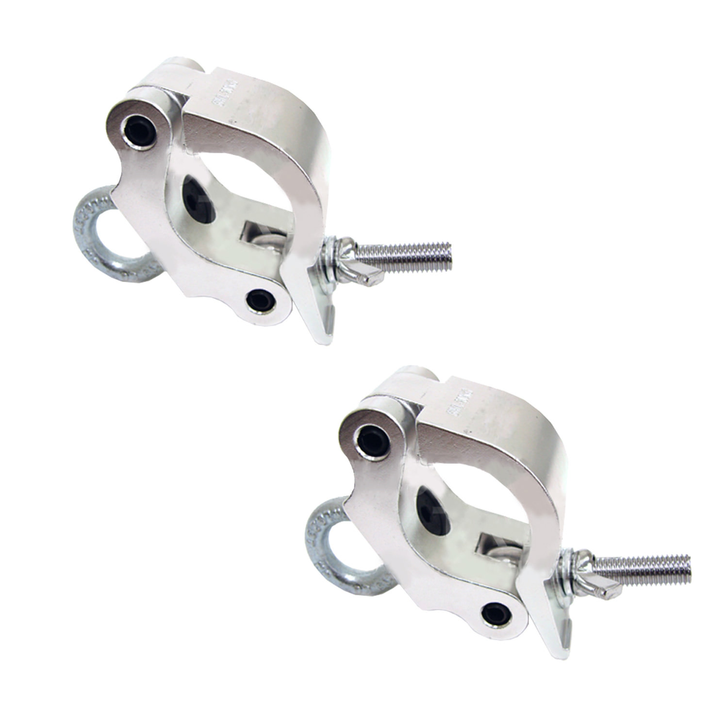 Set of 2 Global Truss Heavy Duty Clamp with Eye Bolt for 50mm or 2