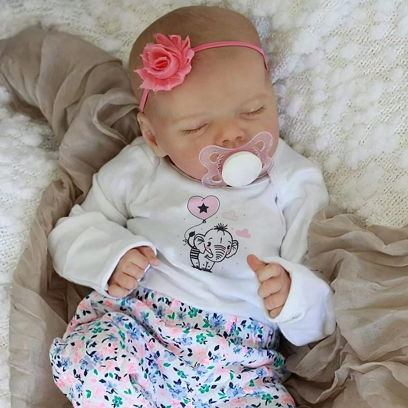 - 17-inch Baby Soft Body Realistic-newborn Baby