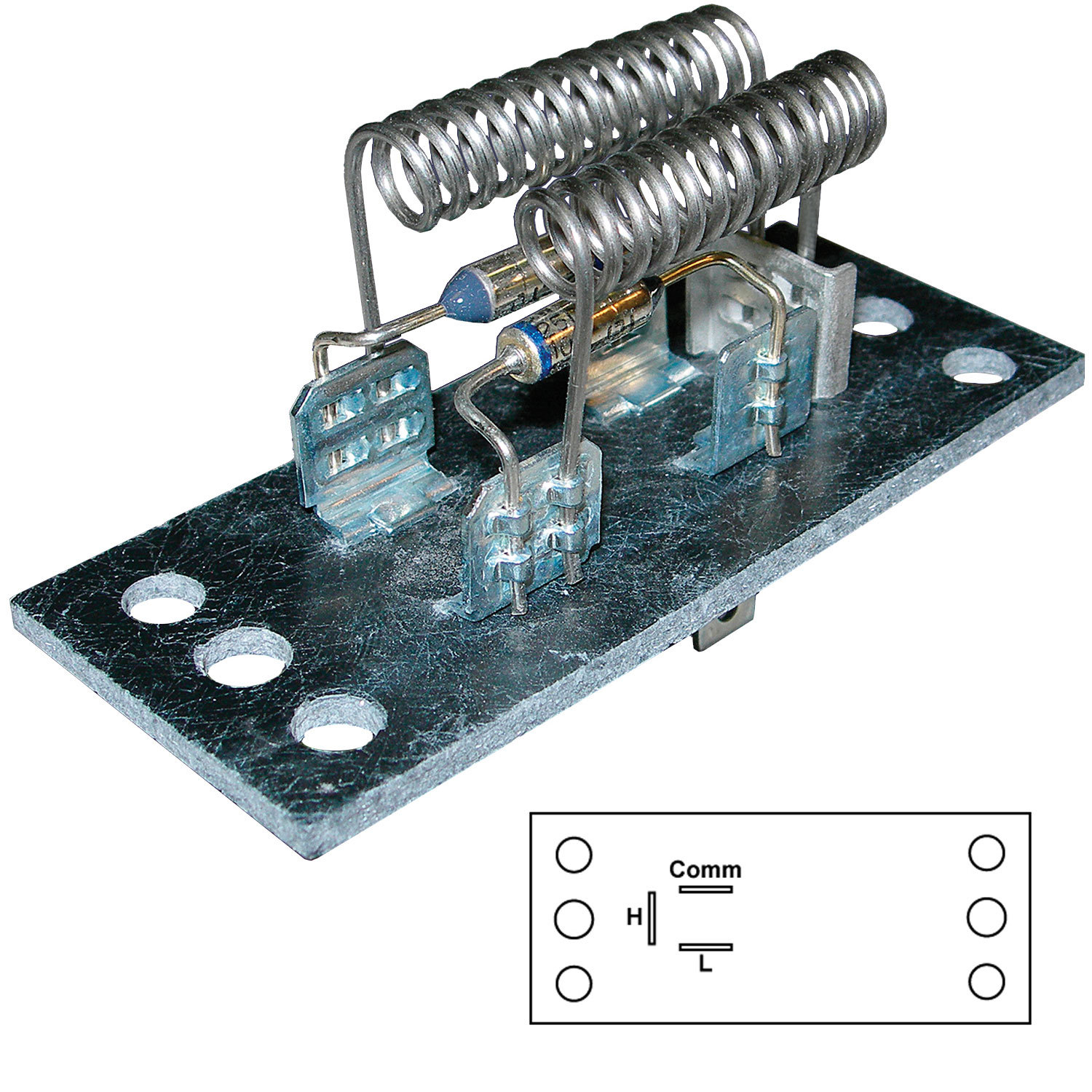 NEW AC Blower Resistor fits Kenworth, Volvo INDAK 3SPD 3 NEW AC Blower Resistor fits Kenworth, Volvo INDAK 3SPD 3