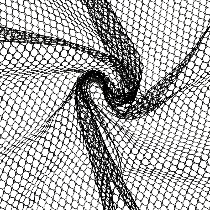 59 X 39 Inch Black Mesh Fabric Soft Mesh Netting Slightly Stretchy Nylon Netting