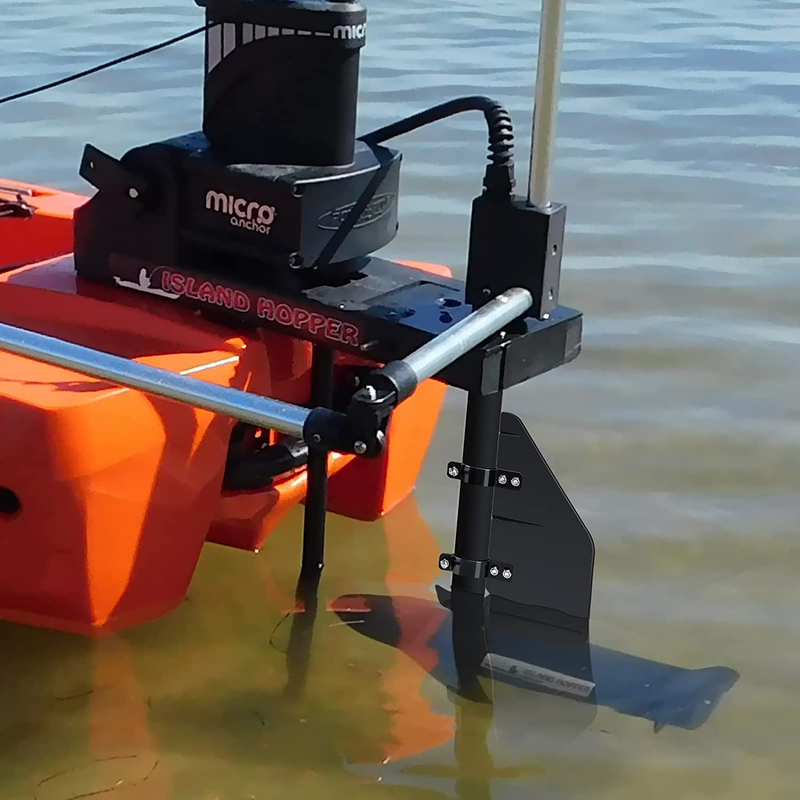 Trolling Motor Accessories,  Paddle Boat Parts, Boat Rudder Fits Most 24-