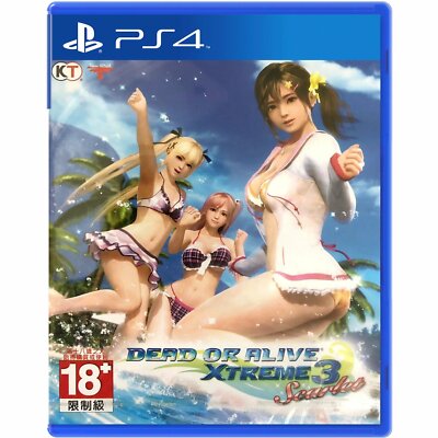 Dead Or Alive Xtreme 3 Scarlet Japan Adult Sports Game Volleyball Racing Rock 