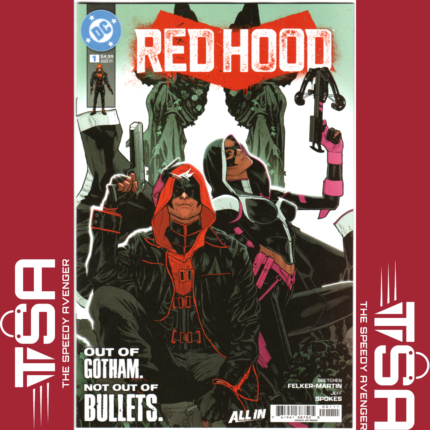 RED HOOD #1 (Vol 1) Jeff Spokes Regular Cover A Gretchen Felker-Martin Cancelled