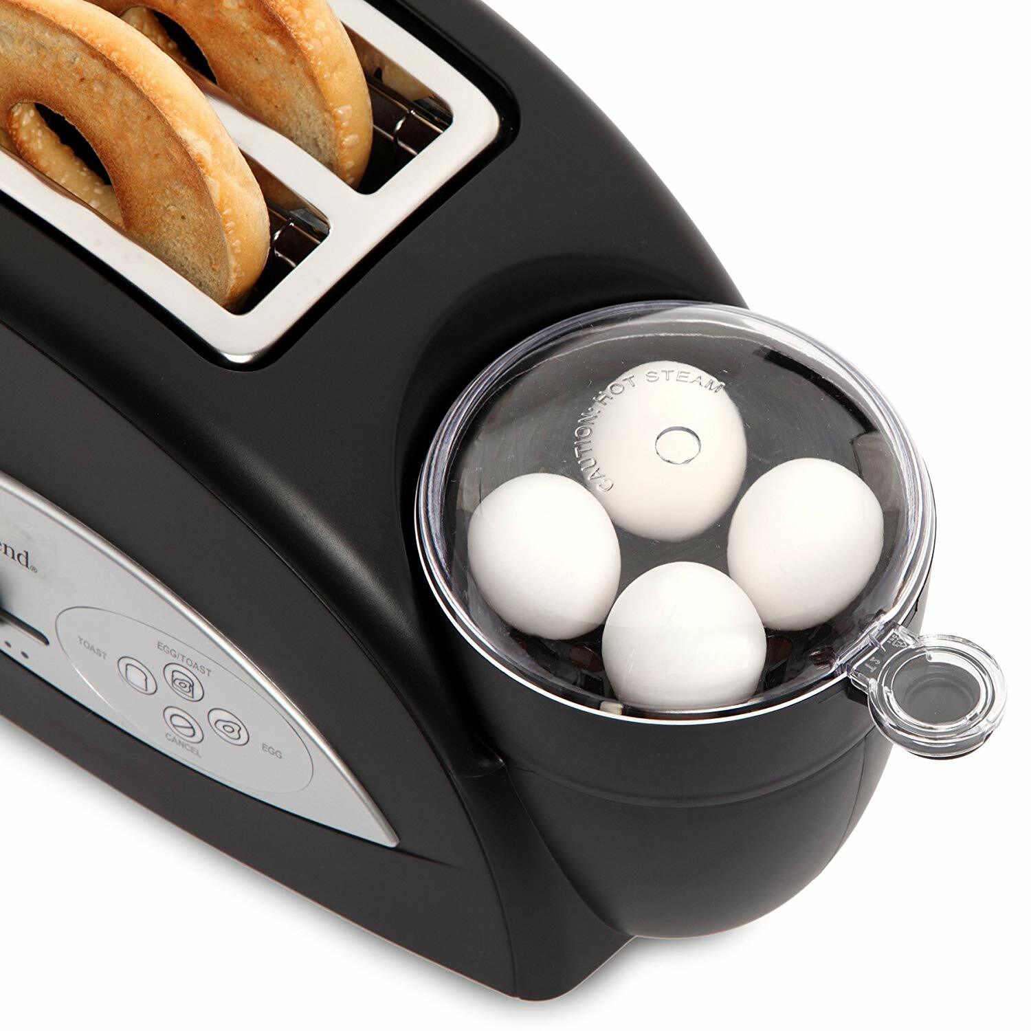 West Bend 2-Slice Egg And Muffin Toaster Breakfast Sandwich Maker
