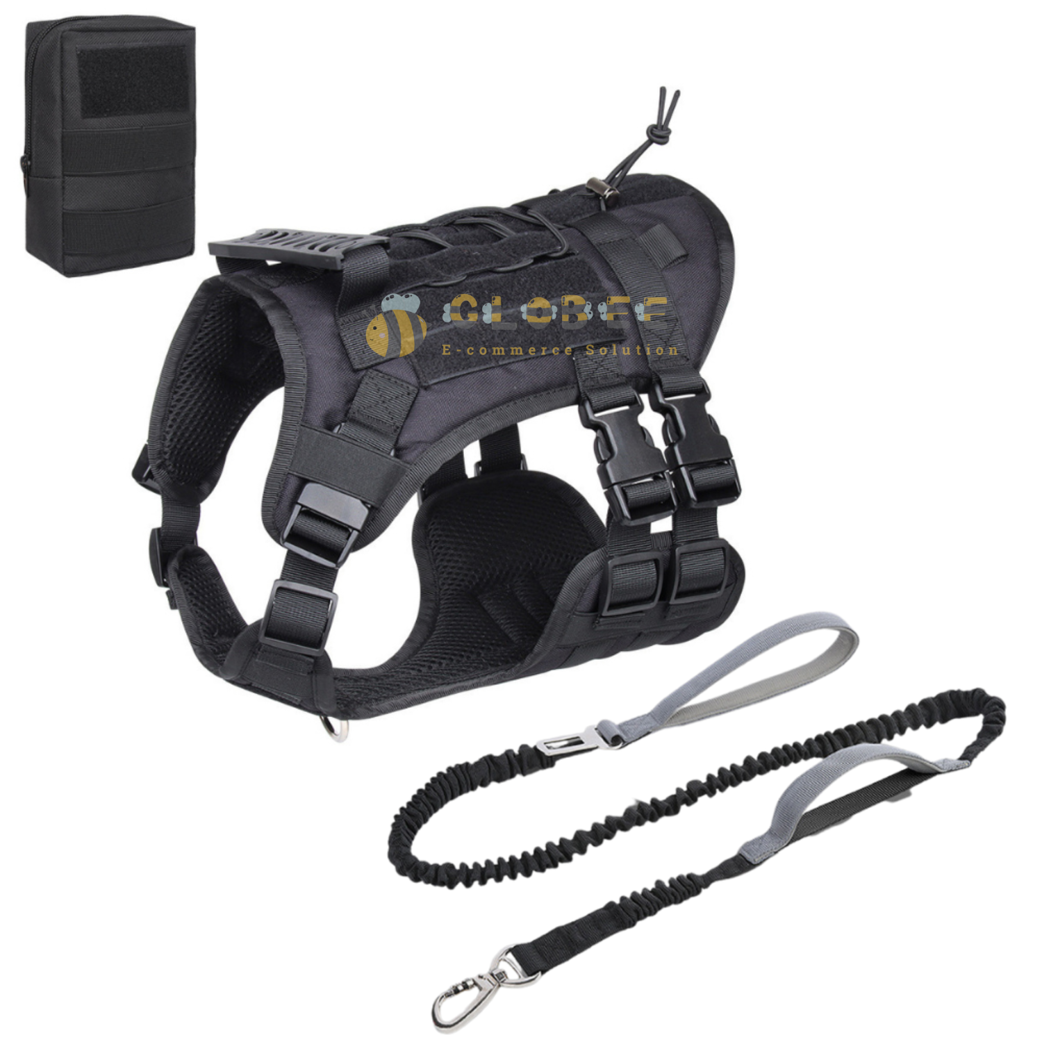 Tactical Dog Harness with Handle No-pull Large Military Dog 