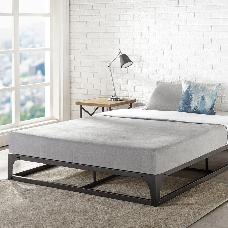 W/heavy Duty Steel Slat Mattress Foundation, Kin