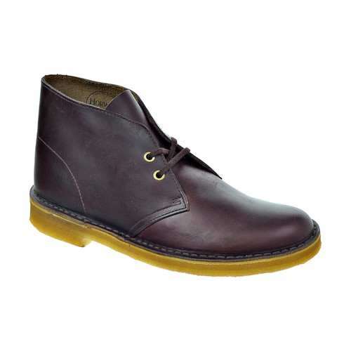 

Мужские ботинки дезерты Clarks Original винно-коричневые 26109441, Wine leather-brown