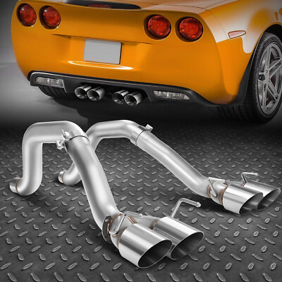 Для 05-08 Chevy Corvette 6.0L 6.2 L 3OD Наконечник глушителя Задняя ось выхлопной системы