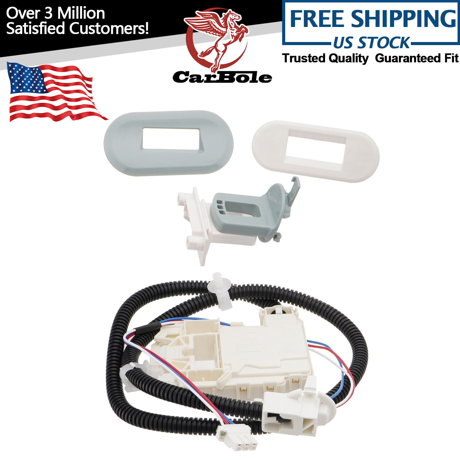 WH08X32697 Washer Lid Lock Switch Assembly Fits For GE