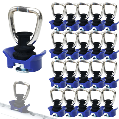 Fitting Airlineschiene Endbeschlag 20 Stück Set Zurrschiene 900 daN NTG