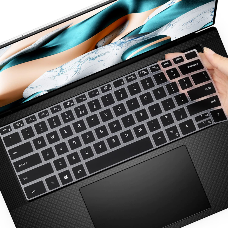 Keyboard Cover for 2023 2022 2021 Dell XPS 15 9500 9510 9520 9530 15.6 Inch & XP