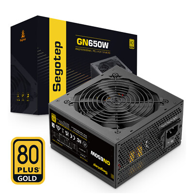 【美中古】Segotep 750W GOLD FULL MODULAR OPEN BOX 750W 80+Gold ATX 3.0 Power Supply Fully Modular