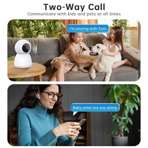 Noahtec 5G WiFi IP Camera Home Security Baby Monitor CCTV Cam 2Way Talk Wifi Cam